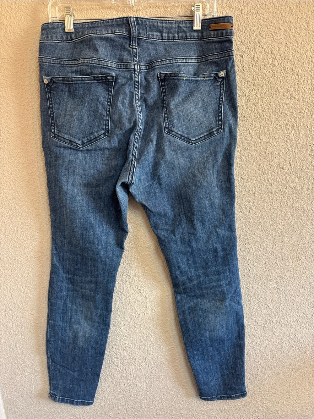 Pilcro Skinny Jeans in Medium Blue Wash
